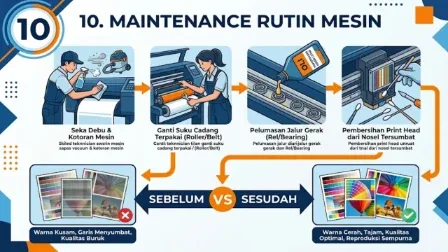 Gunakan Vendor Printing yang Konsisten