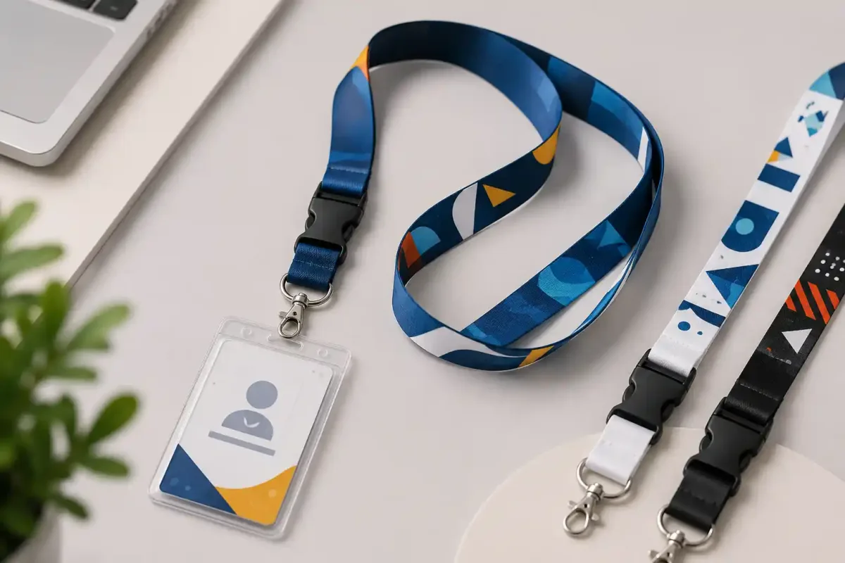 Gantungan ID Card Lanyard Printing