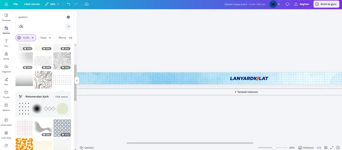 Membuat Pola Berulang