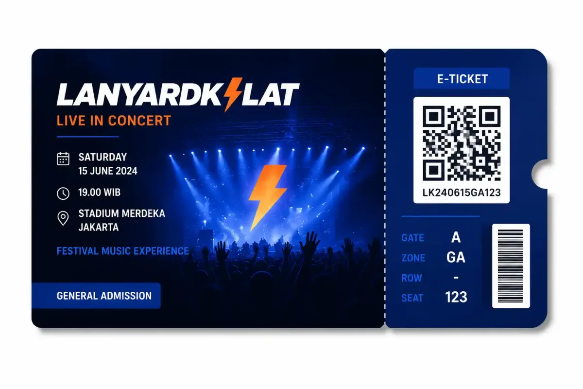 Tiket Konser atau E-Ticket