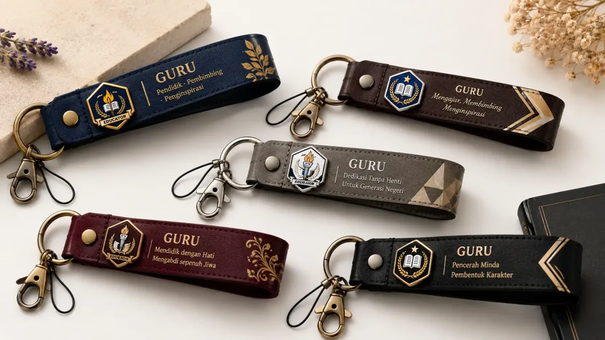 Gantungan Kunci untuk Guru