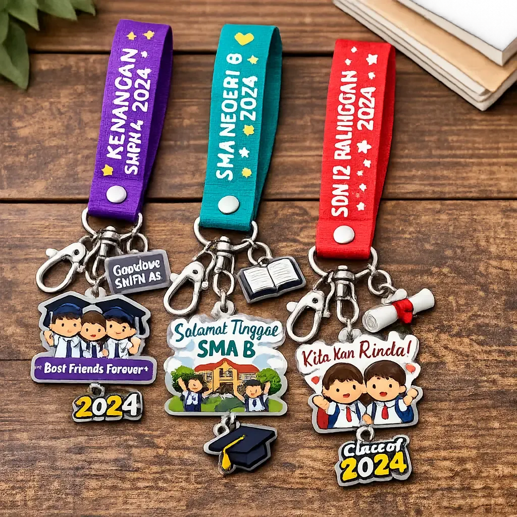 Keychain Perpisahan Sekolah