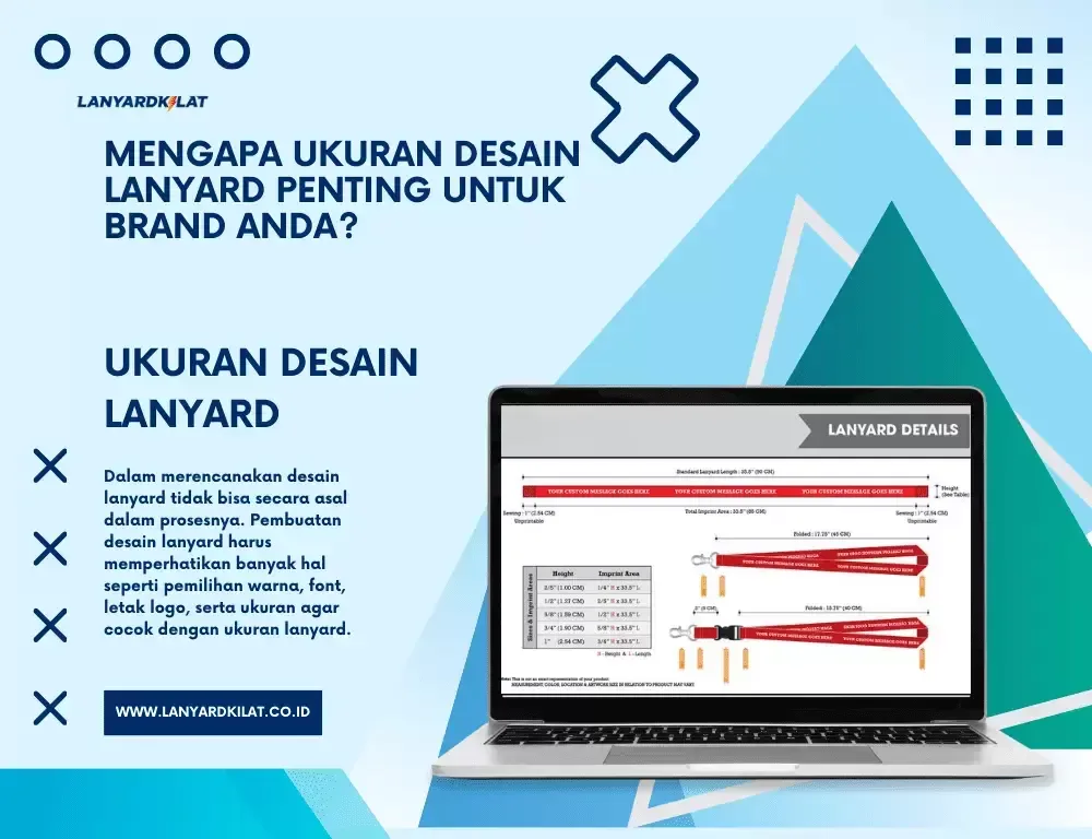 Berapa Ukuran Desain Lanyard ID Card? Inilah Ukurannya