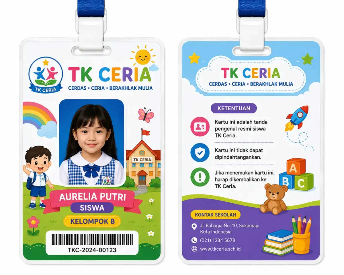 ID Card TK Full Color