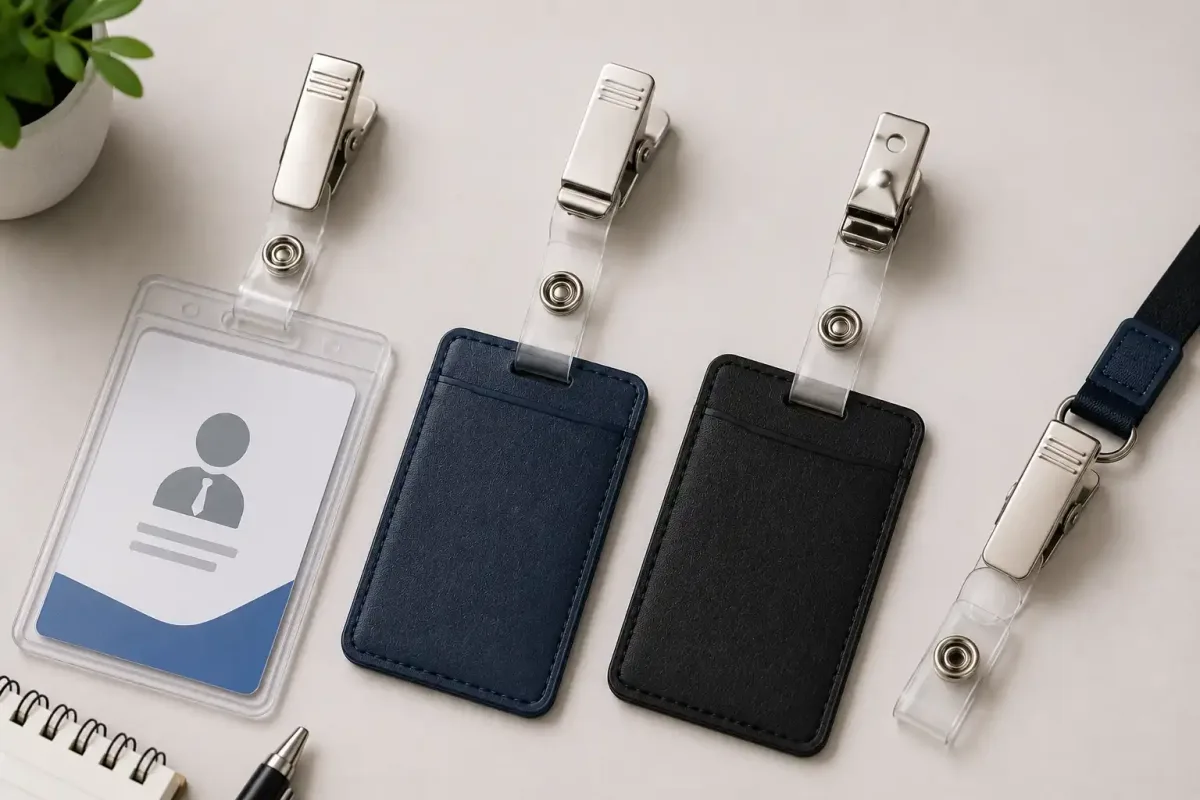Gantungan ID Card Clip Jepit