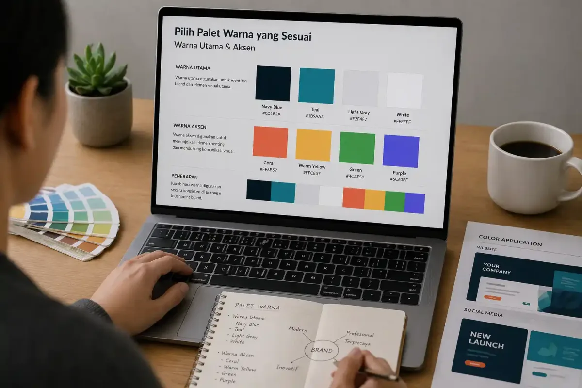 Pilih Palet Warna yang Sesuai