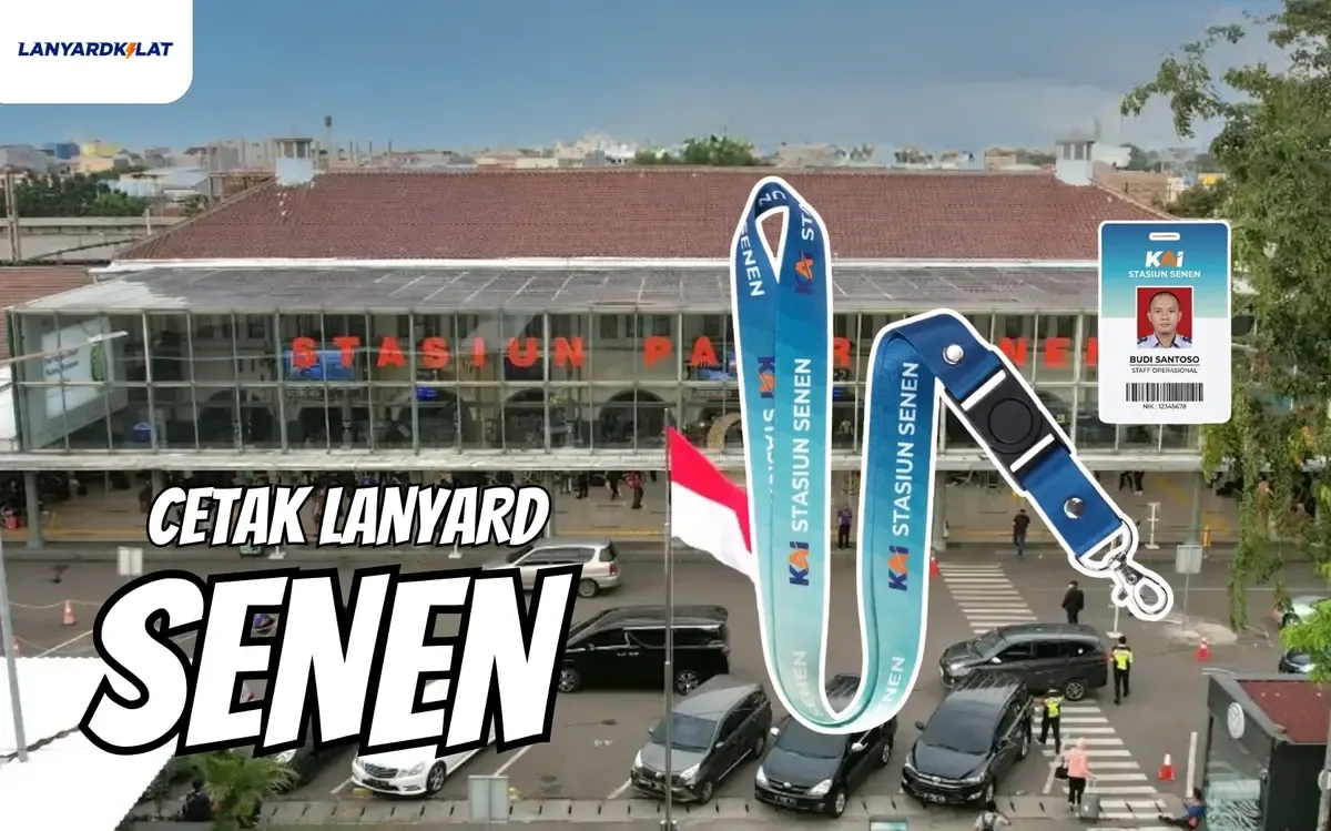 Cetak Lanyard Senen Lewat Jalur Pabrik, Pasti Cepat & Tanpa Antre