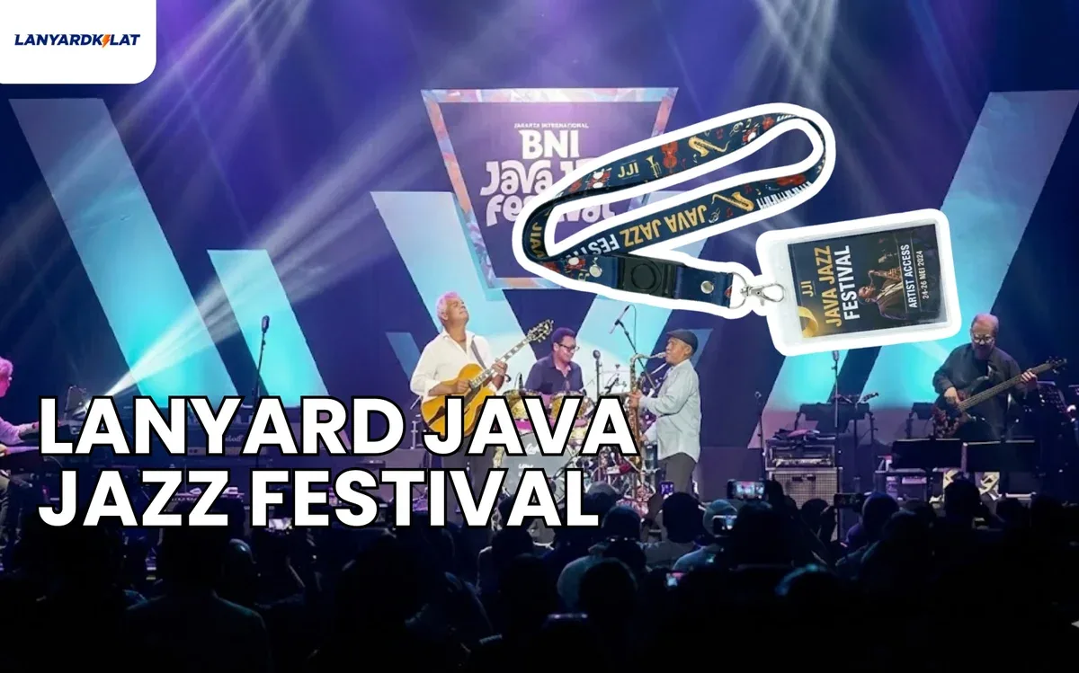 Lanyard Java Jazz Festival, Vendor Ini Paling Terpercaya
