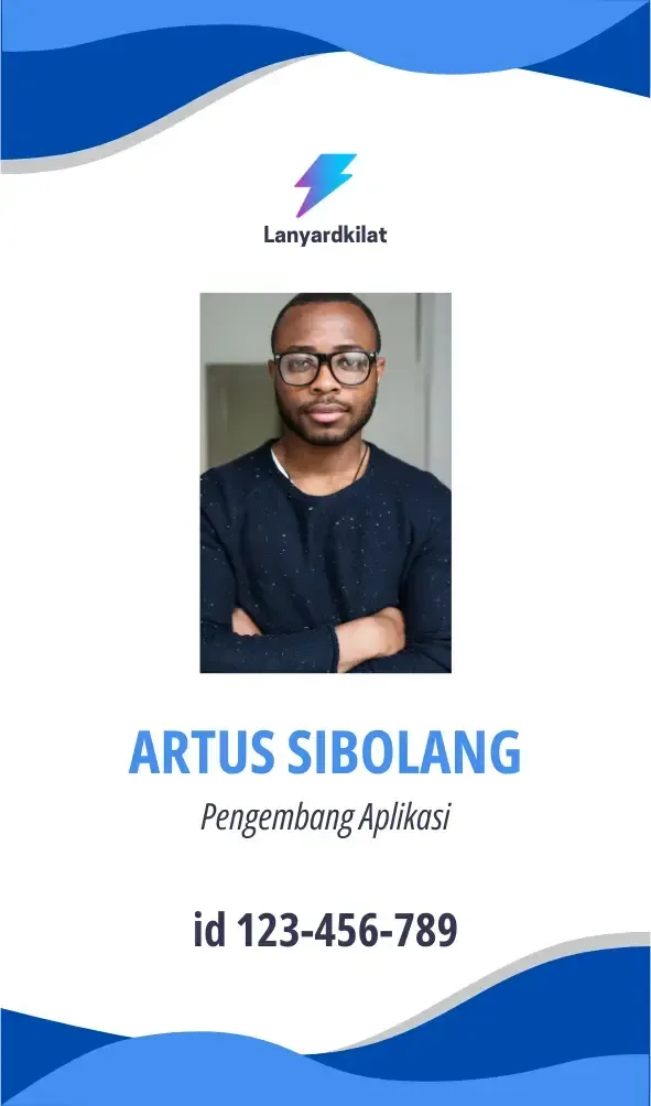 Contoh ID Card Karyawan