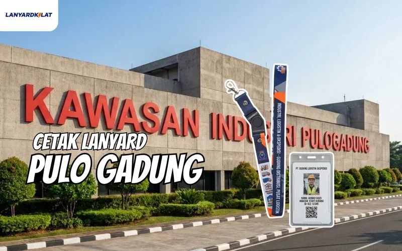 Cetak Lanyard Pulo Gadung, Langsung dari Pabrik untuk Kawasan Industri