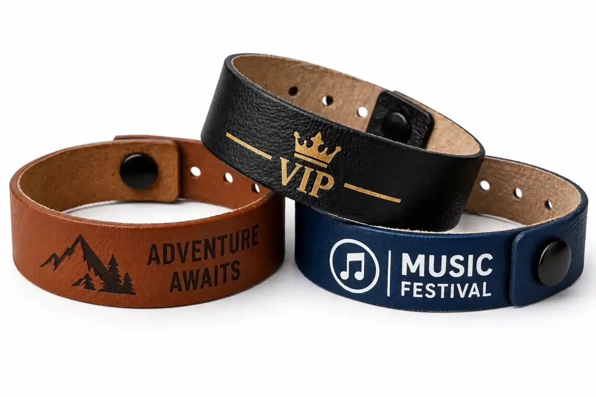 wristband Kulit sintetis