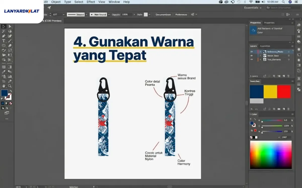 Gunakan Warna yang Tepat