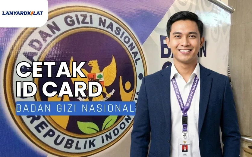 Cetak ID Card Badan Gizi Nasional (BGN) (Produksi Massal)