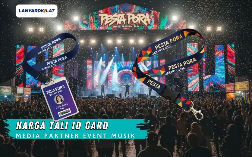 Bahan untuk Membuat Lanyard di Acara Festival Musik