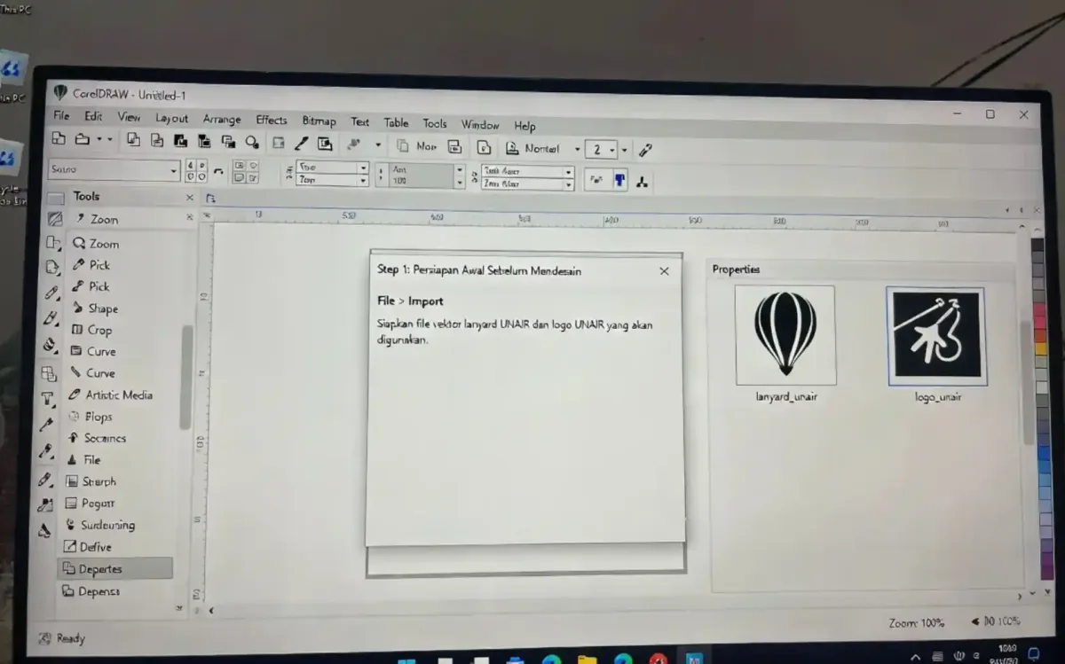 Persiapan Awal Sebelum Mendesain