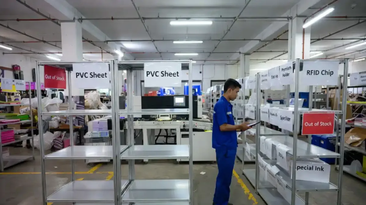 Ketersediaan Material Produksi