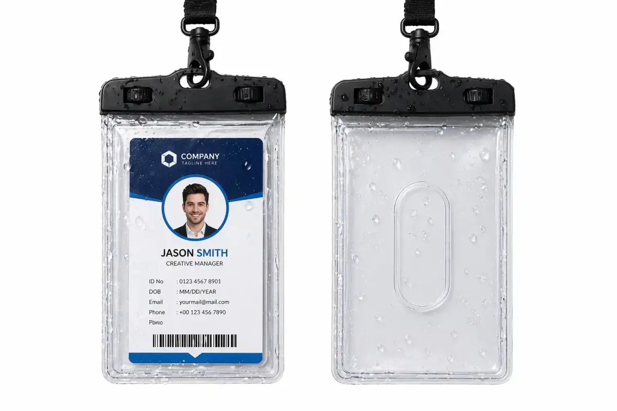 Waterproof ID Card Holder