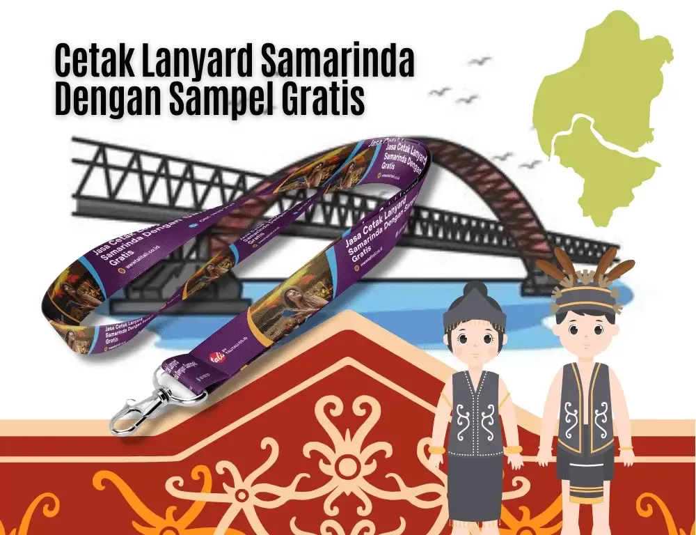 Vendor Cetak Kalung Lanyard di Samarinda Dengan Harga Murah
