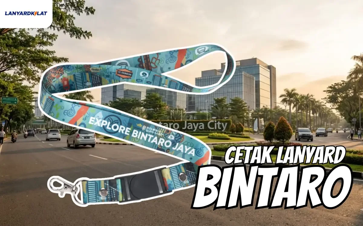 Cetak Lanyard Bintaro Free Ongkir Custom Sehari Jadi