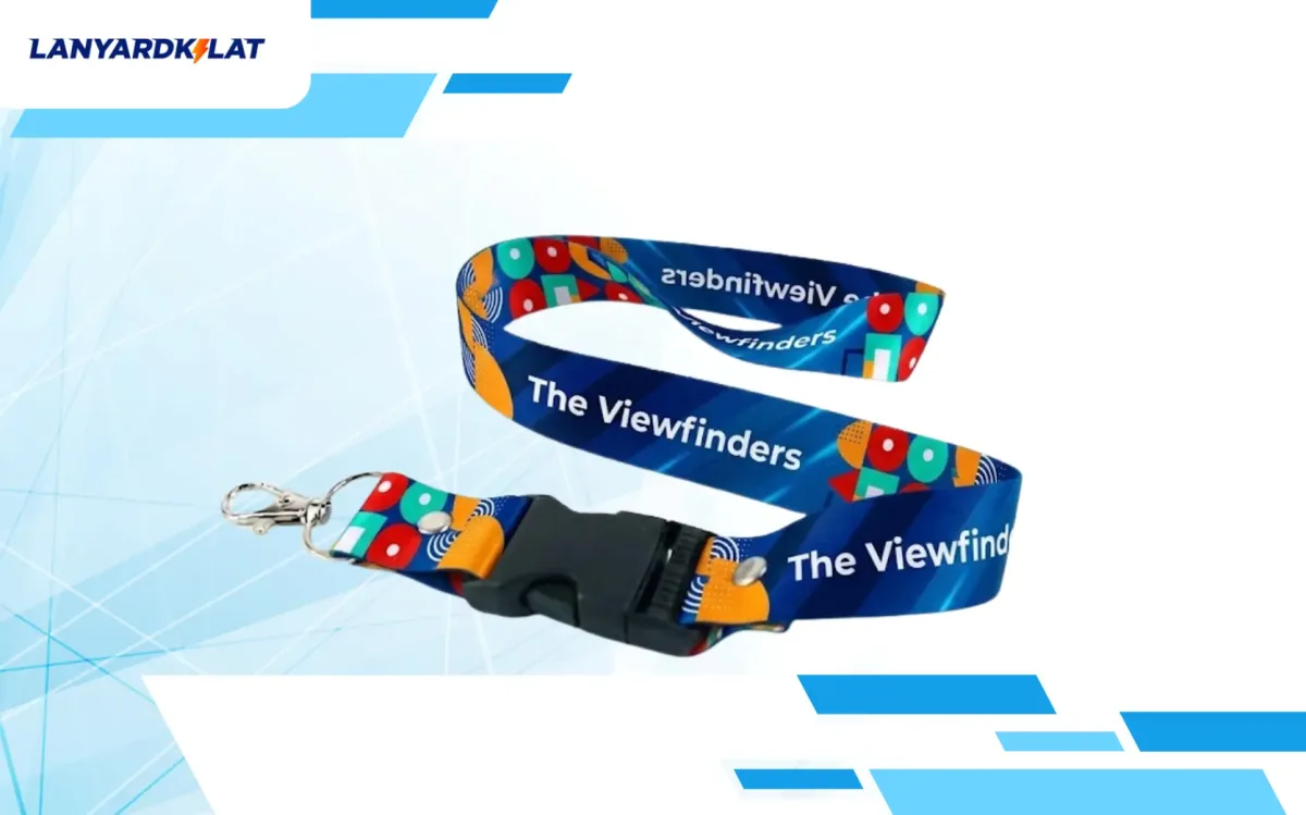 Desain Lanyard dengan Motif atau Pattern