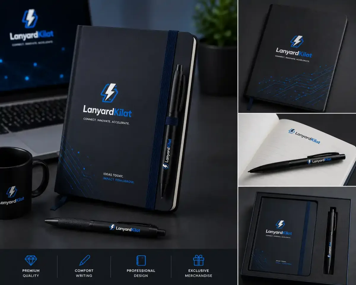 Notebook dan Pulpen Eksklusif