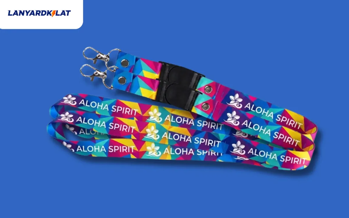 Desain Lanyard Full Color