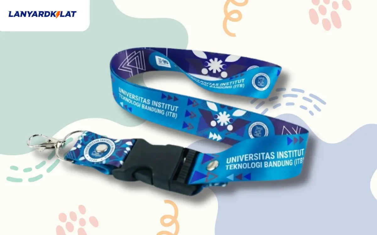 Desain Lanyard Warna Khas Kampus