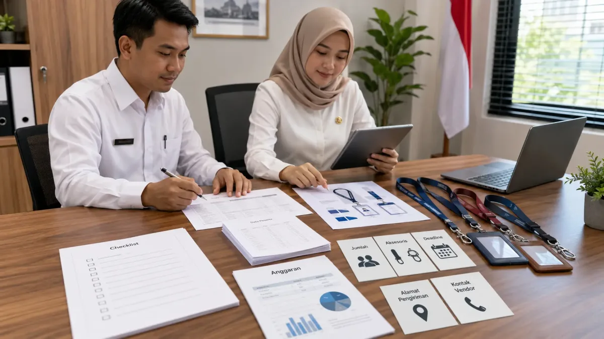 Apa Saja yang Harus Dipersiapkan Sebelum Hubungi Vendor Lanyard Pemerintah