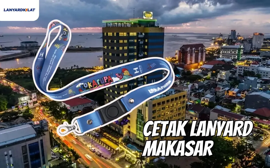 Cetak Lanyard Makasar, Solusi Identitas Bandara Halim dan Embarkasi Haji Kualitas Premium