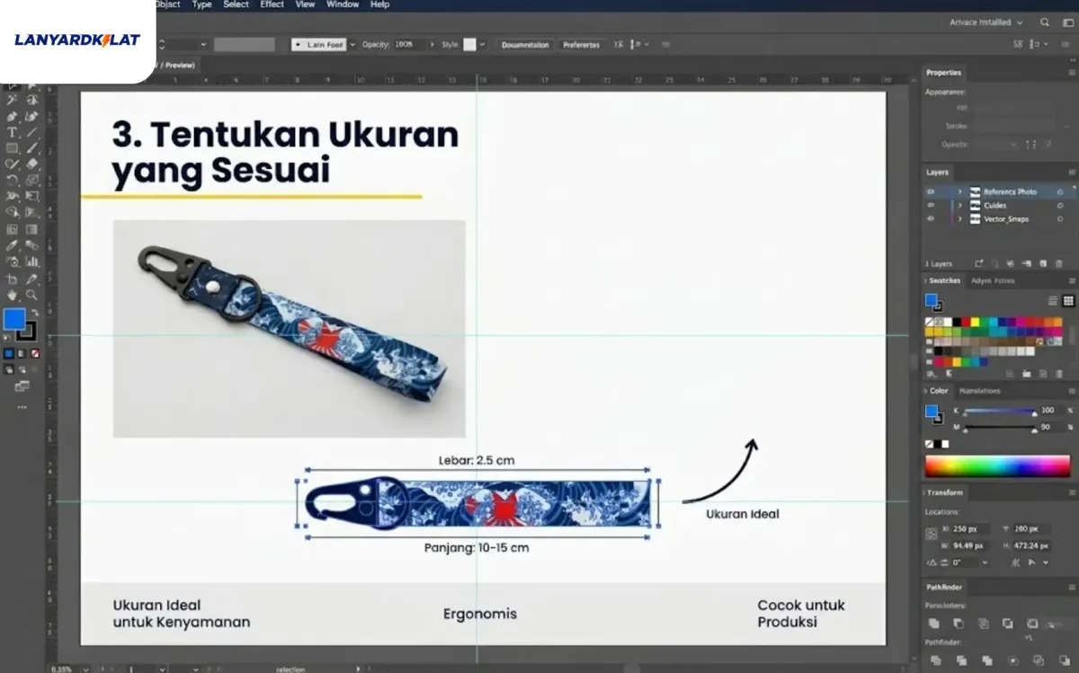 Tentukan Ukuran yang Sesuai
