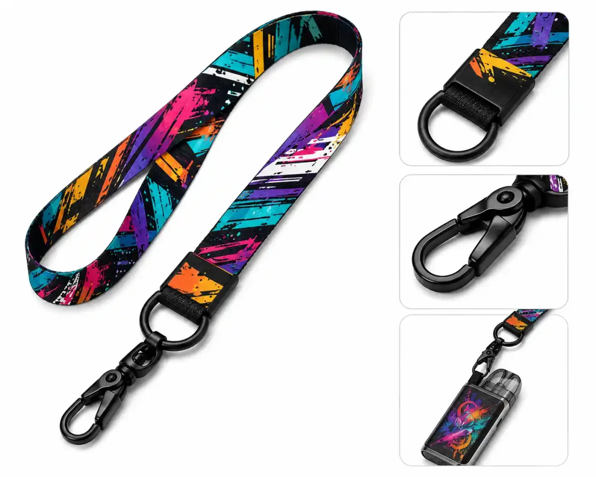 Lanyard Ring D + Klip Vape Full Color