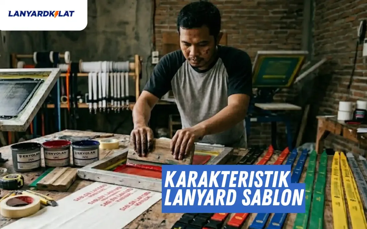 Karakteristik Lanyard Sablon