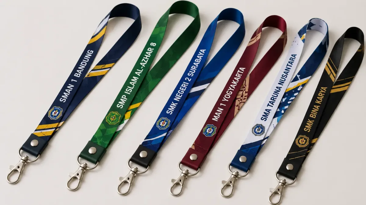 Lanyard Custom Sekolah