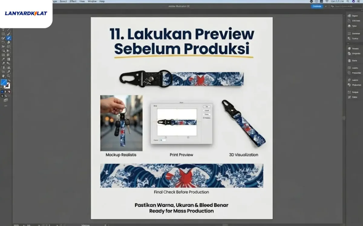 Lakukan Preview Sebelum Produksi