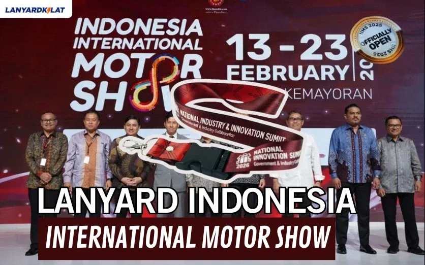 Lanyard Indonesia International Motor Show untuk Event Otomotif
